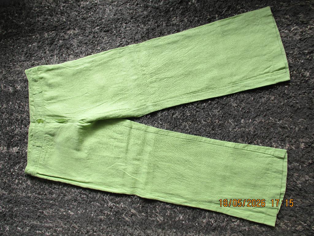 linnen broek Miss Etam maat 46, Kleding | Dames, Grote Maten, Ophalen of Verzenden, Zo goed als nieuw, Miss Etam, Broek of Spijkerbroek
