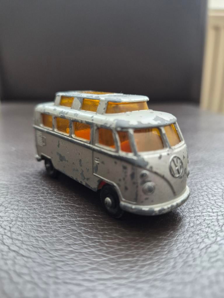 Matchbox VW T1 camper busje, Overige merken, Gebruikt, 1:50 of kleiner, Auto