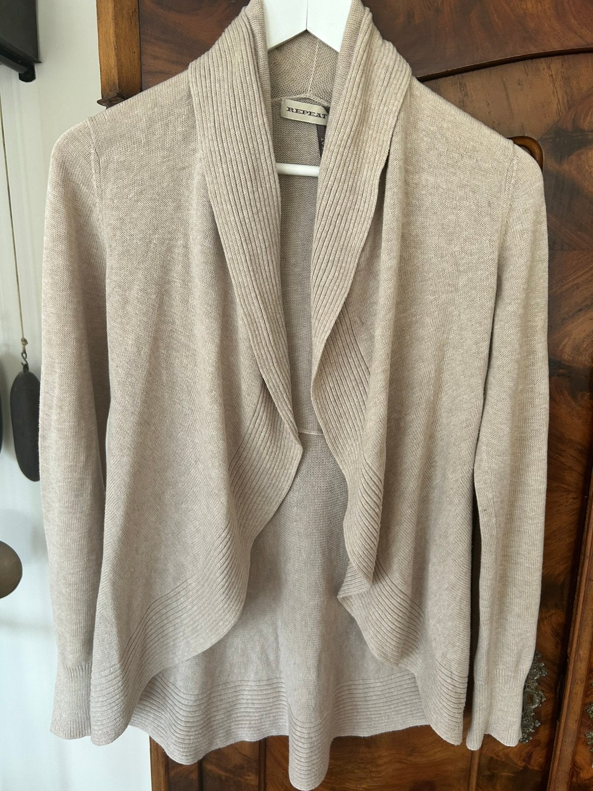 Vest maat 36 Repeat, Ophalen of Verzenden, Zo goed als nieuw, Maat 36 (S), Beige