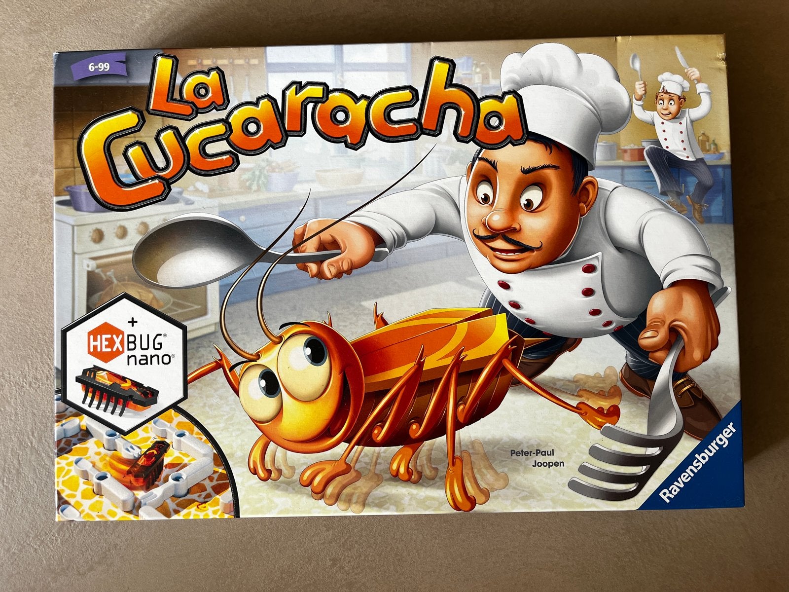 La Cucaracha bordspel - Compleet en zo goed als nieuw, Drie of vier spelers, Ophalen of Verzenden, Zo goed als nieuw