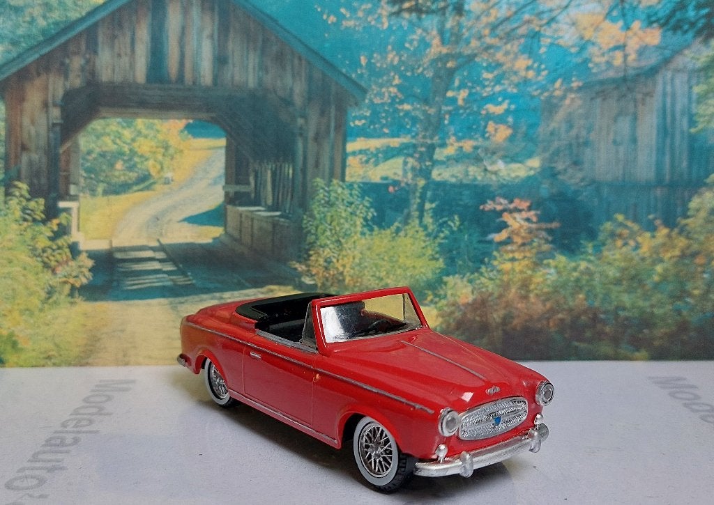 1:43 Peugeot 403 Cabriolet 1964; Solido-Hachette #29, Ophalen of Verzenden, Gebruikt, Auto, Solido