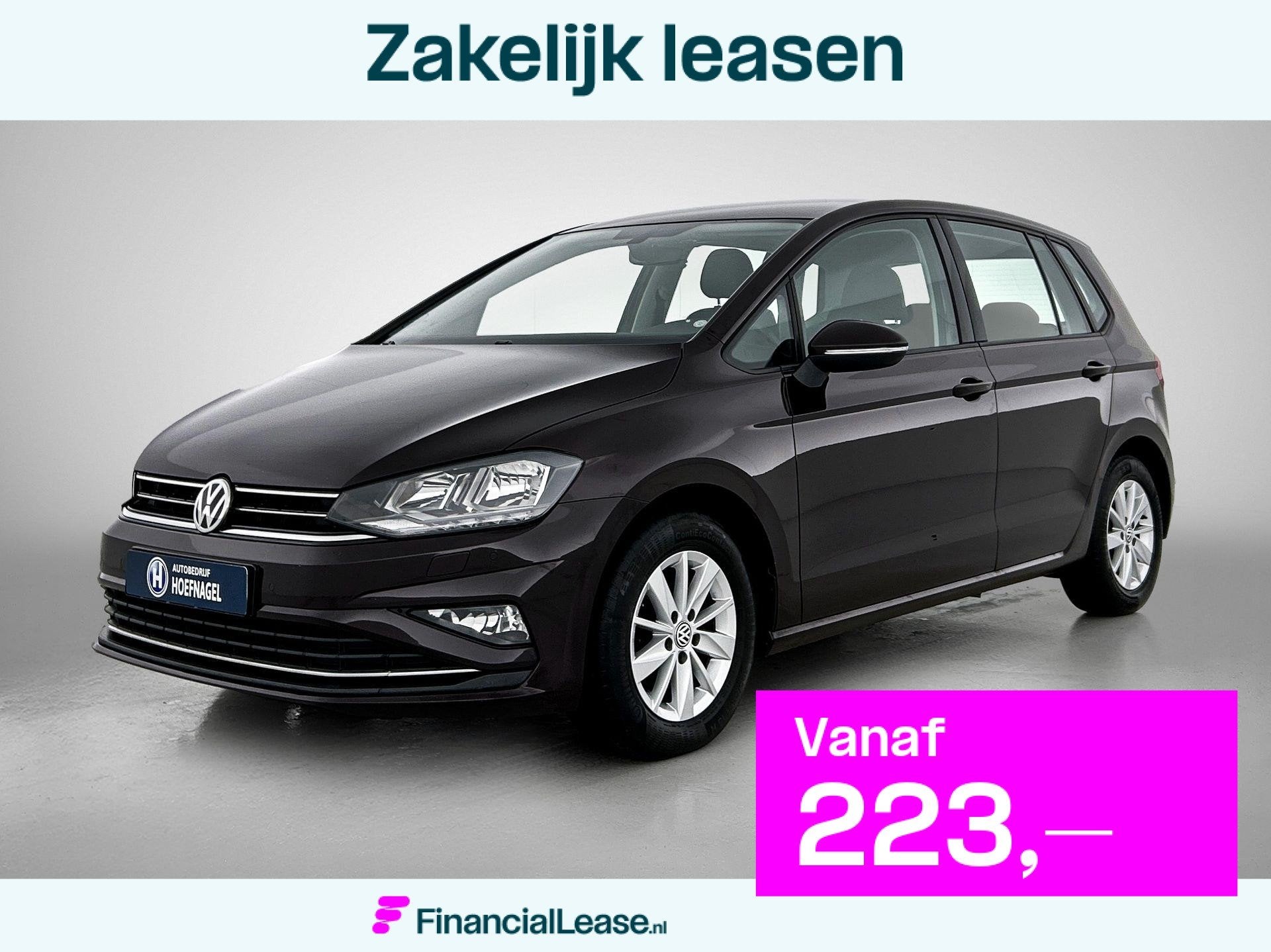 Volkswagen Golf Sportsvan 1.5 TSI ACT Comfortline | Adaptive, Voorwielaandrijving, Stof, Zwart, 4 cilinders