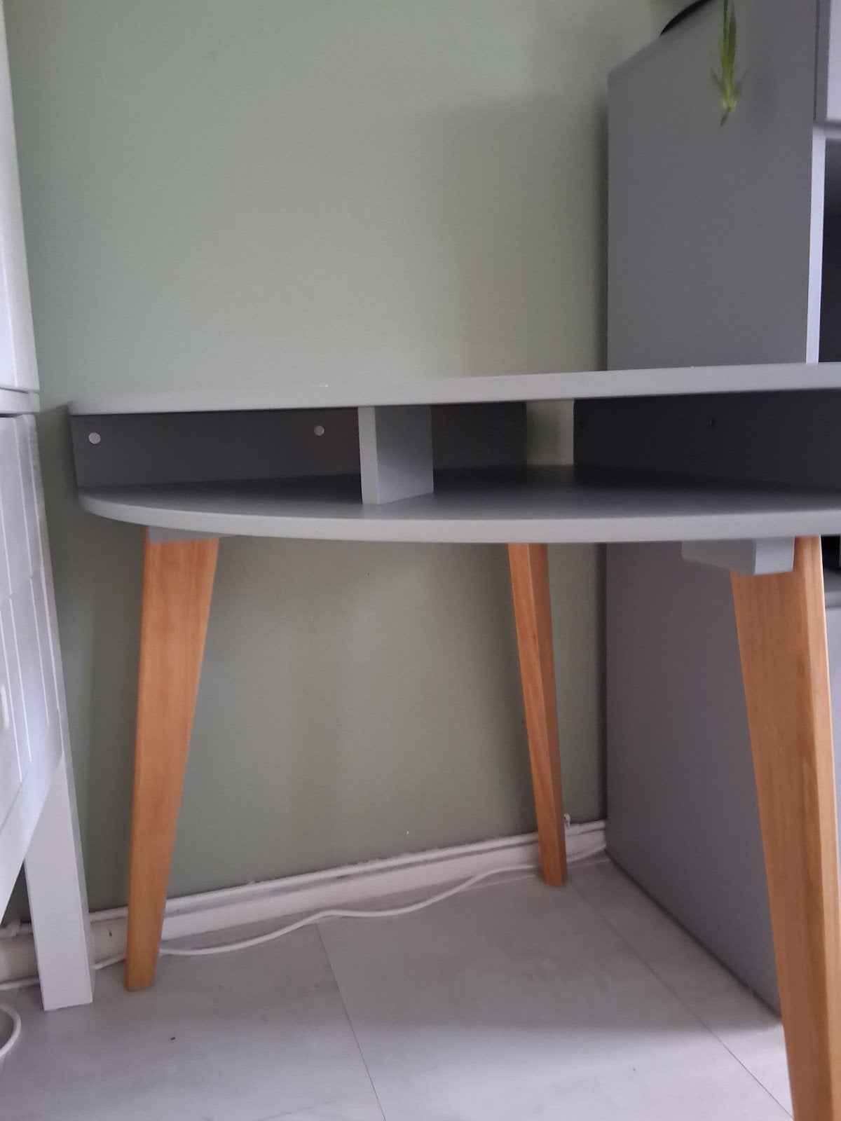 prachtig groen hoekbureau van la Redoute, Ophalen, Zo goed als nieuw
