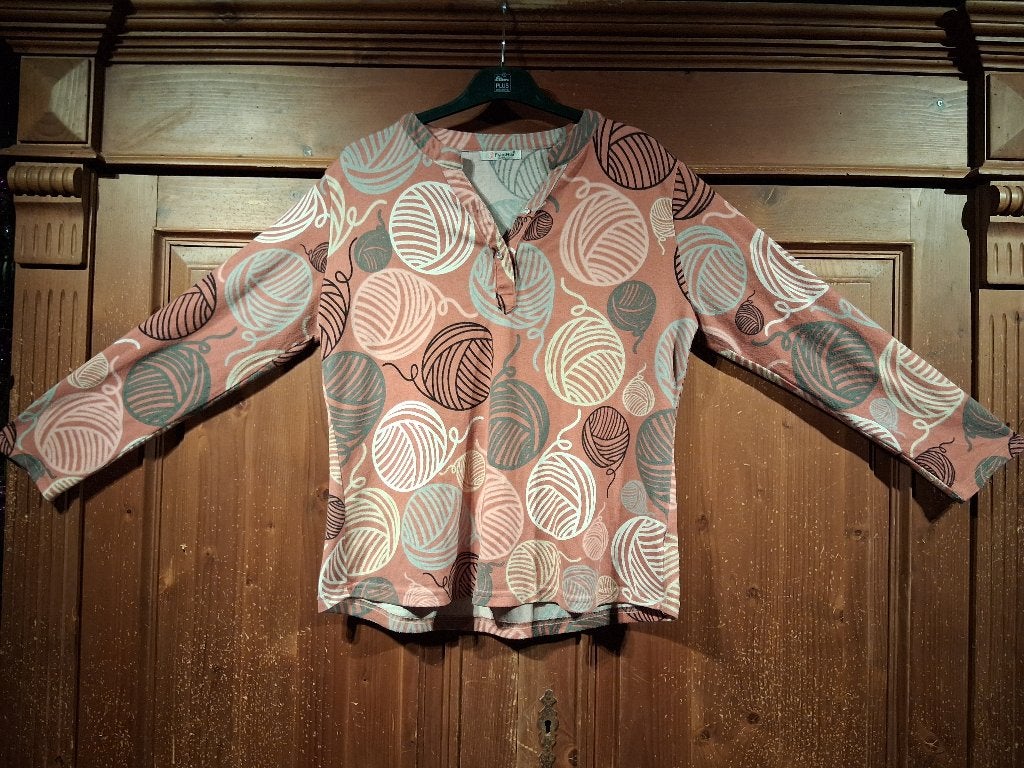 Truitje oudroze XL-XXL = 44-46 Fang Hua, Ophalen of Verzenden, Zo goed als nieuw, Maat 42/44 (L), Roze