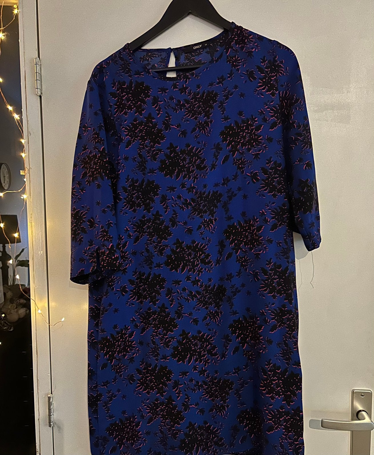 Only jurk blauw, maat L, Kleding | Dames, Blauw, Maat 42/44 (L), Nieuw, Ophalen of Verzenden