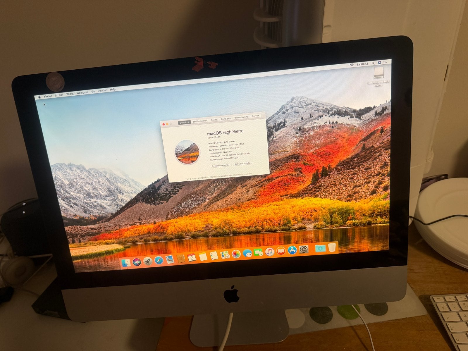 Apple iMac (21.5-inch, Late 2009) - 4GB RAM, 500GB HDD, Computers en Software, Gebruikt, HDD, IMac, Ophalen of Verzenden