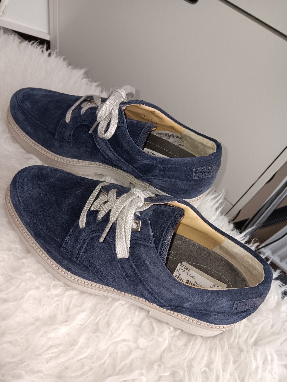 Te Koop: DUREA Schoenen,  mt 42. K-Breedte (J-125), Kleding | Dames, Schoenen, Durea, Blauw, Ophalen of Verzenden, Sneakers of Gympen
