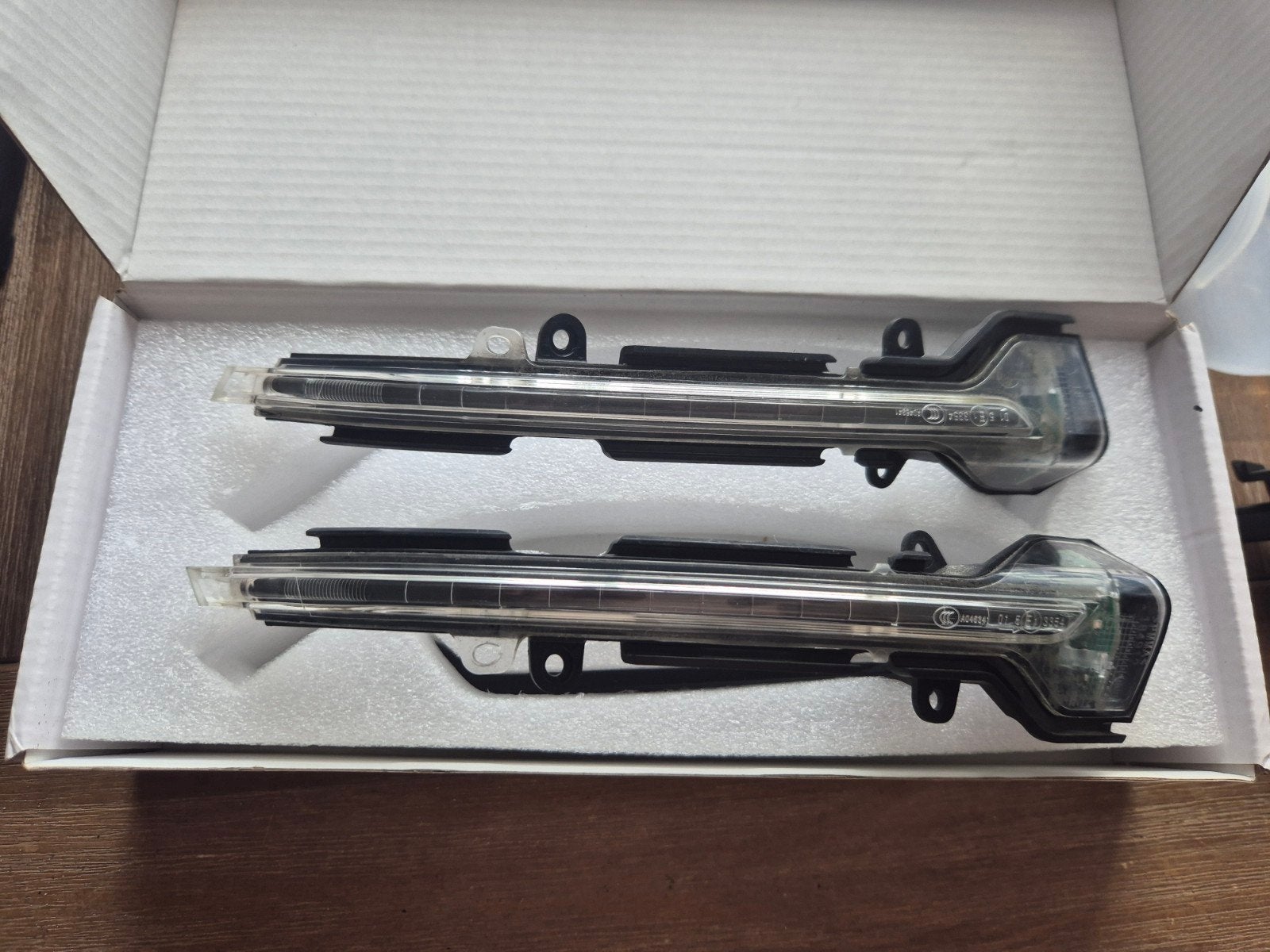 originele seat leon knipperlicht voor in spiegel, Ophalen of Verzenden, Gebruikt, Seat