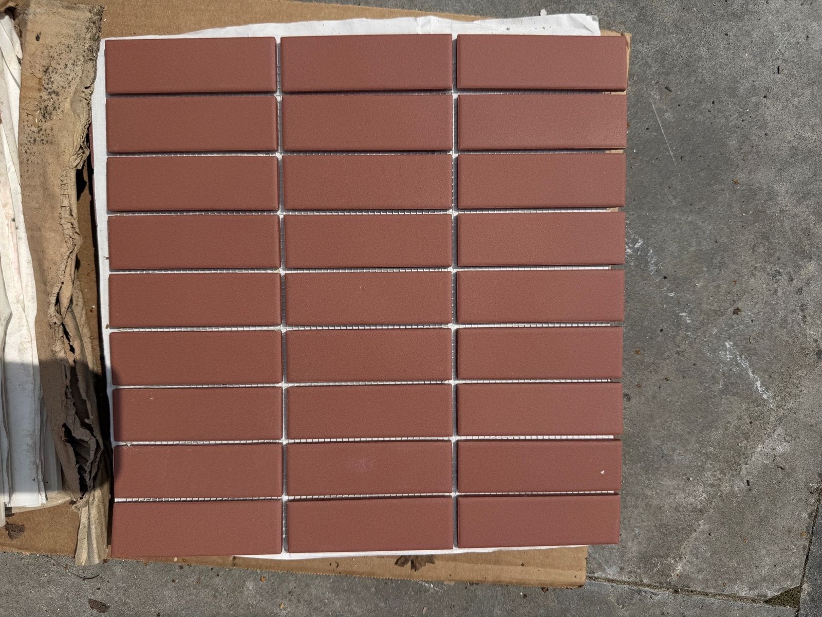 CESI Full Body Tegels Ruggine 3x10 cm - 0,56 m², Ophalen, Nieuw, Minder dan 20 cm, Minder dan 5 m²