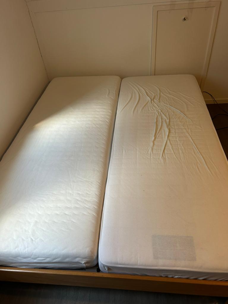 Auping bed 140x200, Huis en Inrichting, Slaapkamer | Bedden, Ophalen, Gebruikt, Tweepersoons, 140 cm