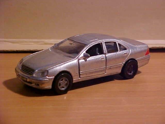 Siku 1035 - Mercedes S500 [zilver] 1/55, Ophalen of Verzenden, Gebruikt, Auto