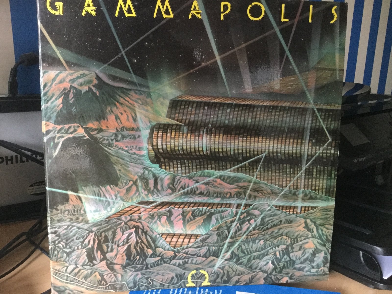 Omega-Gammapolis. Origineel Pepita Hungary 1979., Ophalen of Verzenden, Gebruikt, 12 inch, Progressive Rock