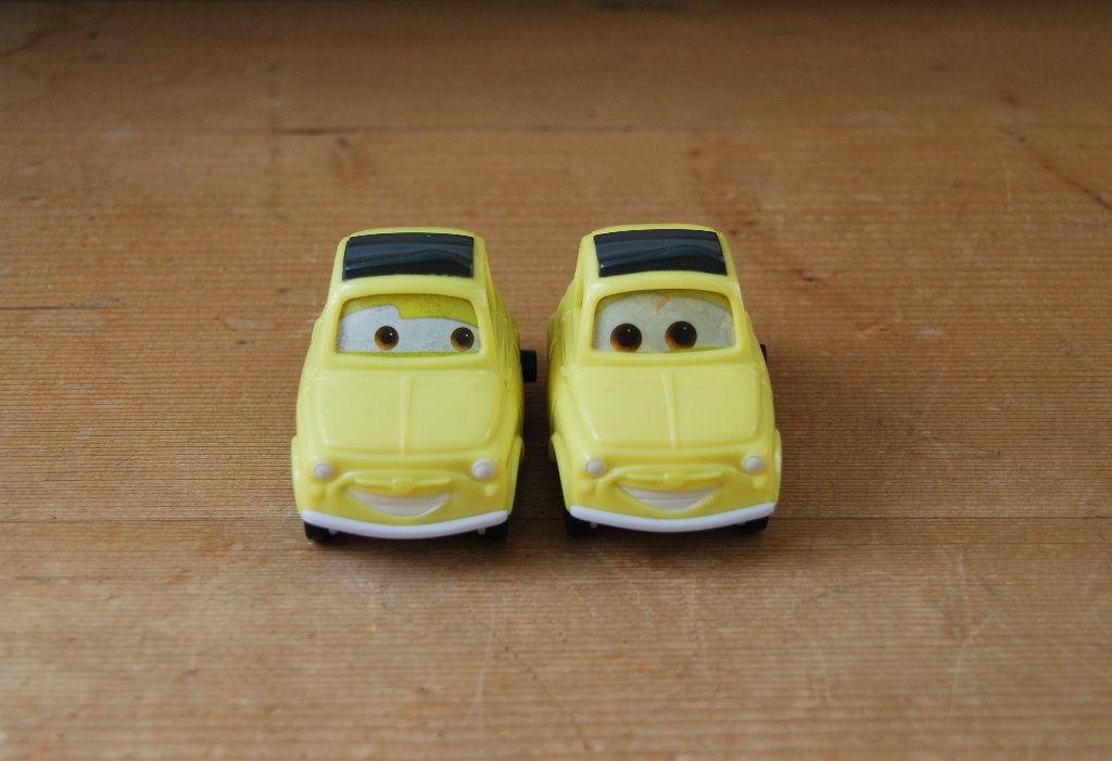 3 x Cars Disney, Ophalen of Verzenden, Overige figuren, Nieuw, Beeldje of Figuurtje