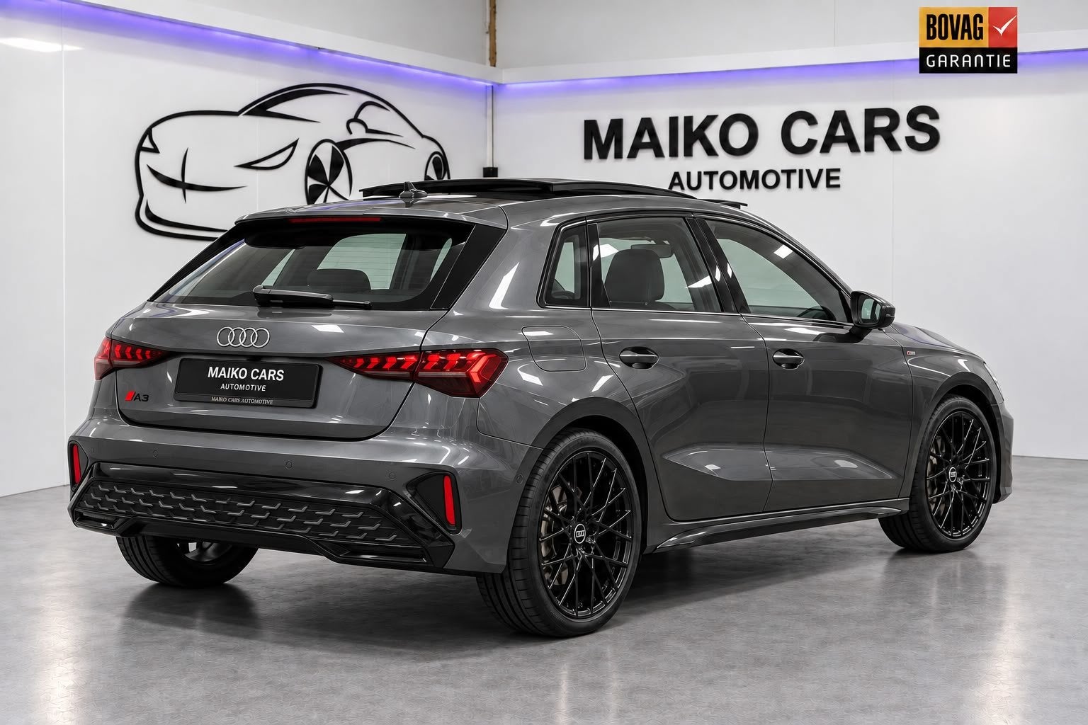 Audi A3 Sportback 35 TFSI S Edition 3x S-LINE |PANO| Matrix, Dealer onderhouden, Zwart, 4 cilinders, 150 pk