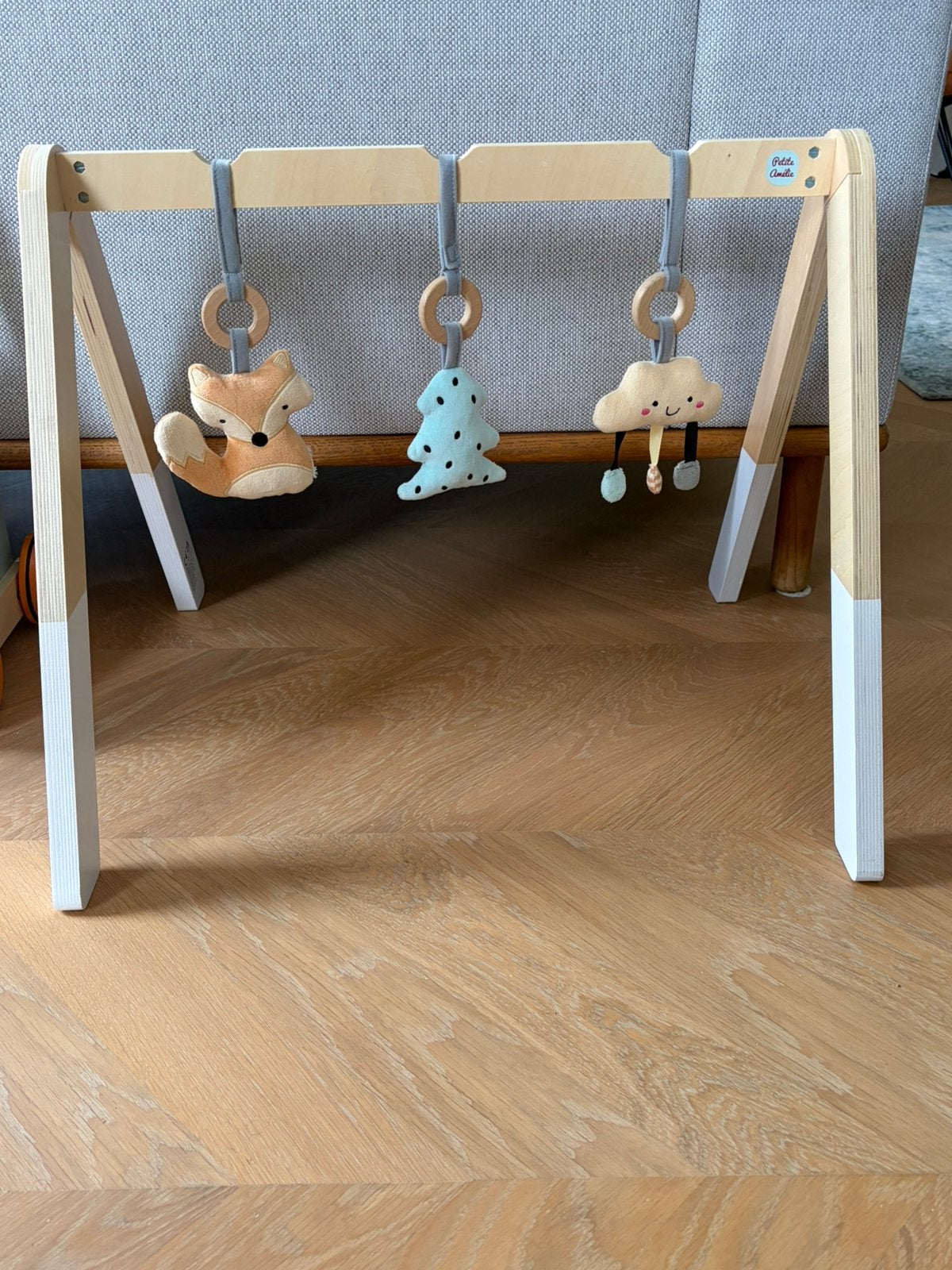 Wooden Baby gym (Brand Petite Amelie), Ophalen, Zo goed als nieuw, Babygym