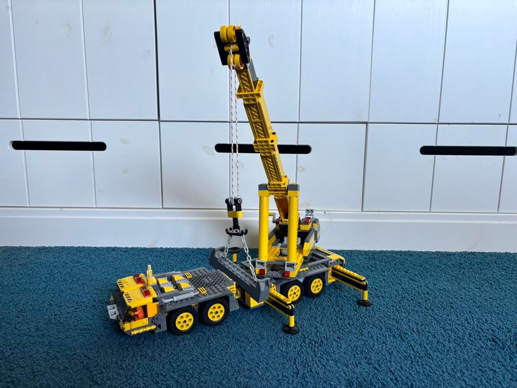 Lego City 7249 Mobiele kraan - compleet, Kinderen en Baby's, Speelgoed | Duplo en Lego, Gebruikt, Lego, Ophalen of Verzenden, Compleet
