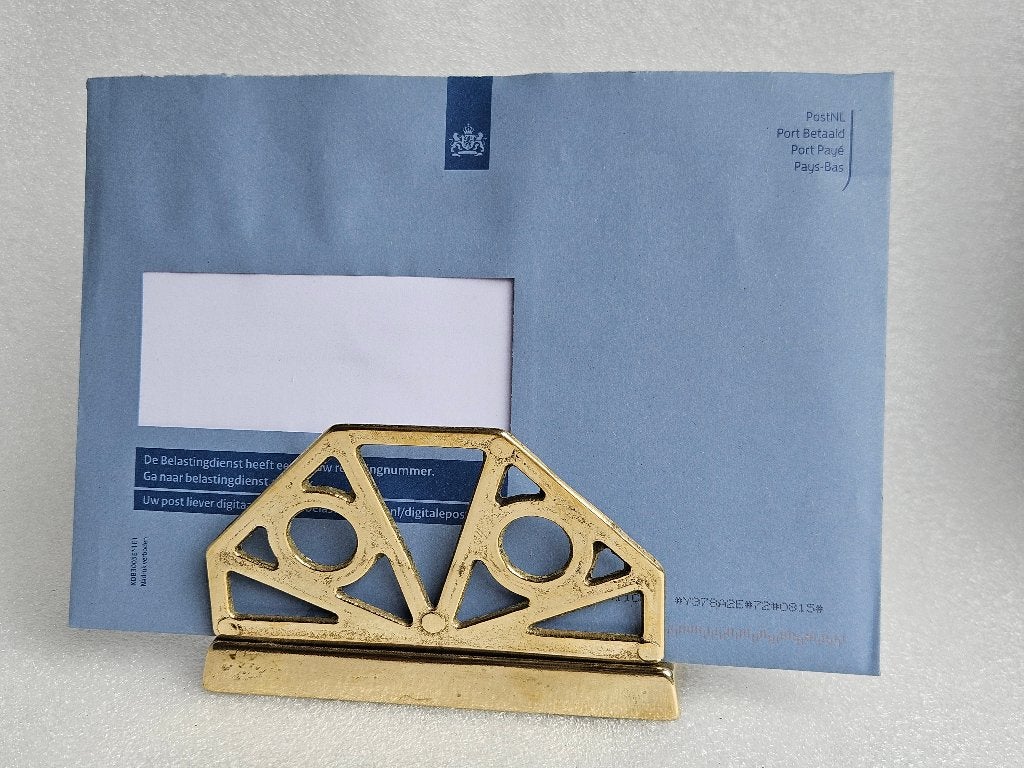 Brievenhouder / standaard  Art-deco stijl, Antiek en Kunst, Ophalen of Verzenden