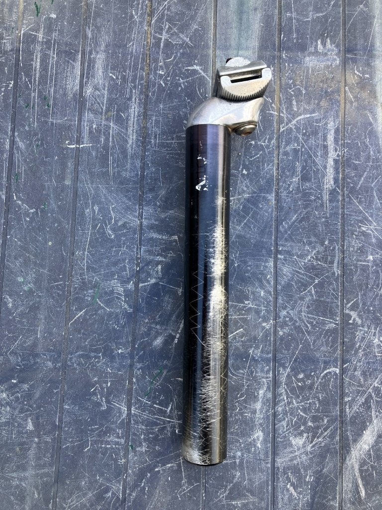 Zadelpen MTB/racefiets 30,8 mm., Gebruikt, Kinderfiets, Ophalen of Verzenden, Zadel