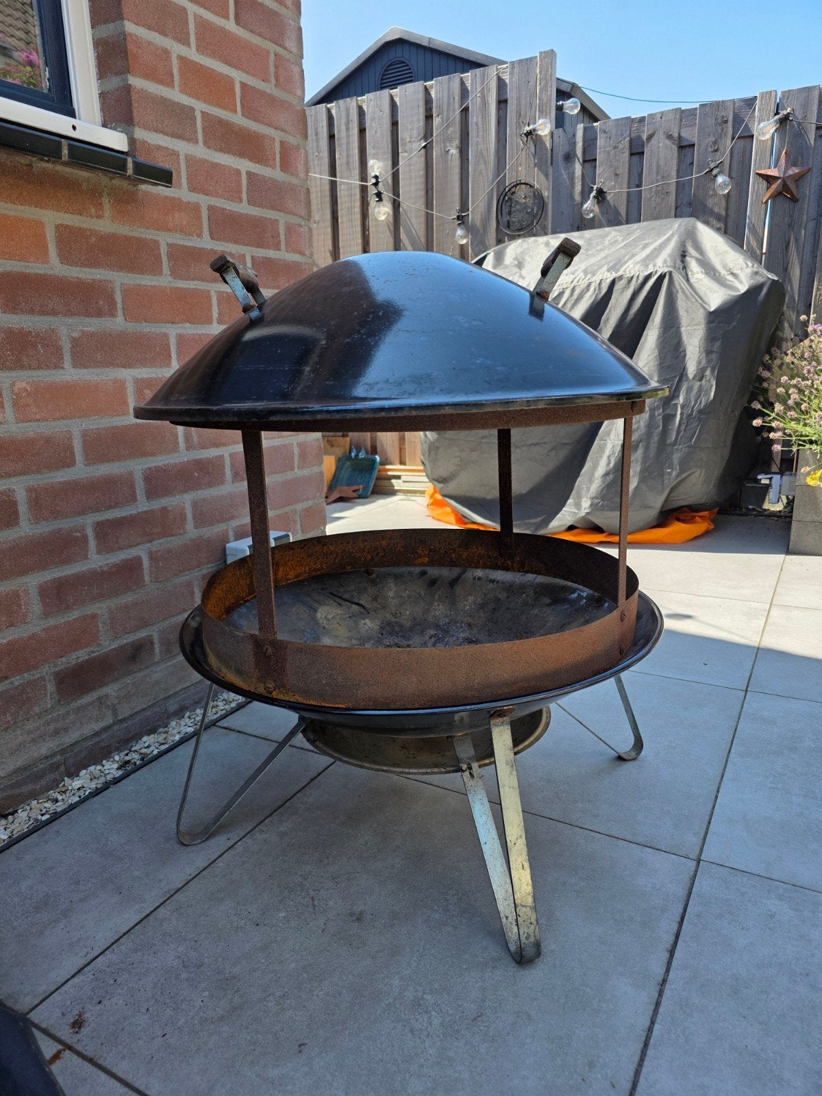 Weber Vuurkorf, Ophalen, Gebruikt, Vuurkorf