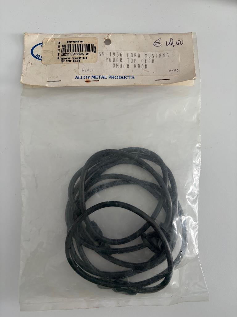 Ford Mustang 1964 - 1966 Kabel voor het elektrische dak, Verzenden, Nieuw, Ford