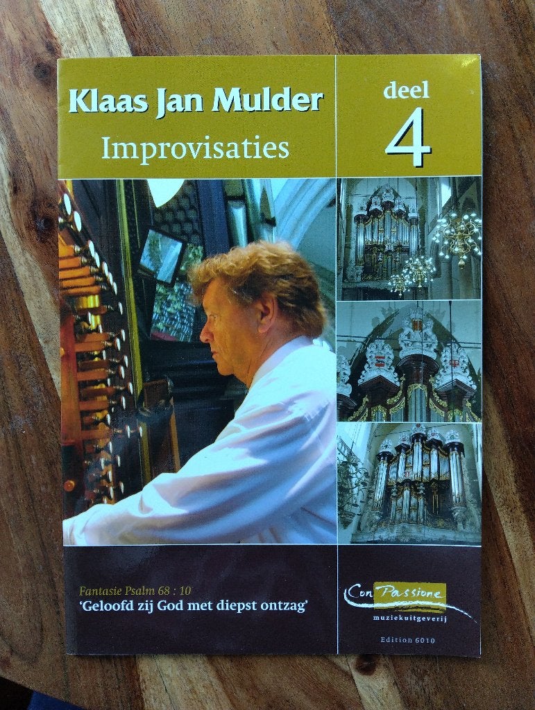 Klaas Jan Mulder dl4, Orgel, Ophalen of Verzenden, Zo goed als nieuw, Religie en Gospel