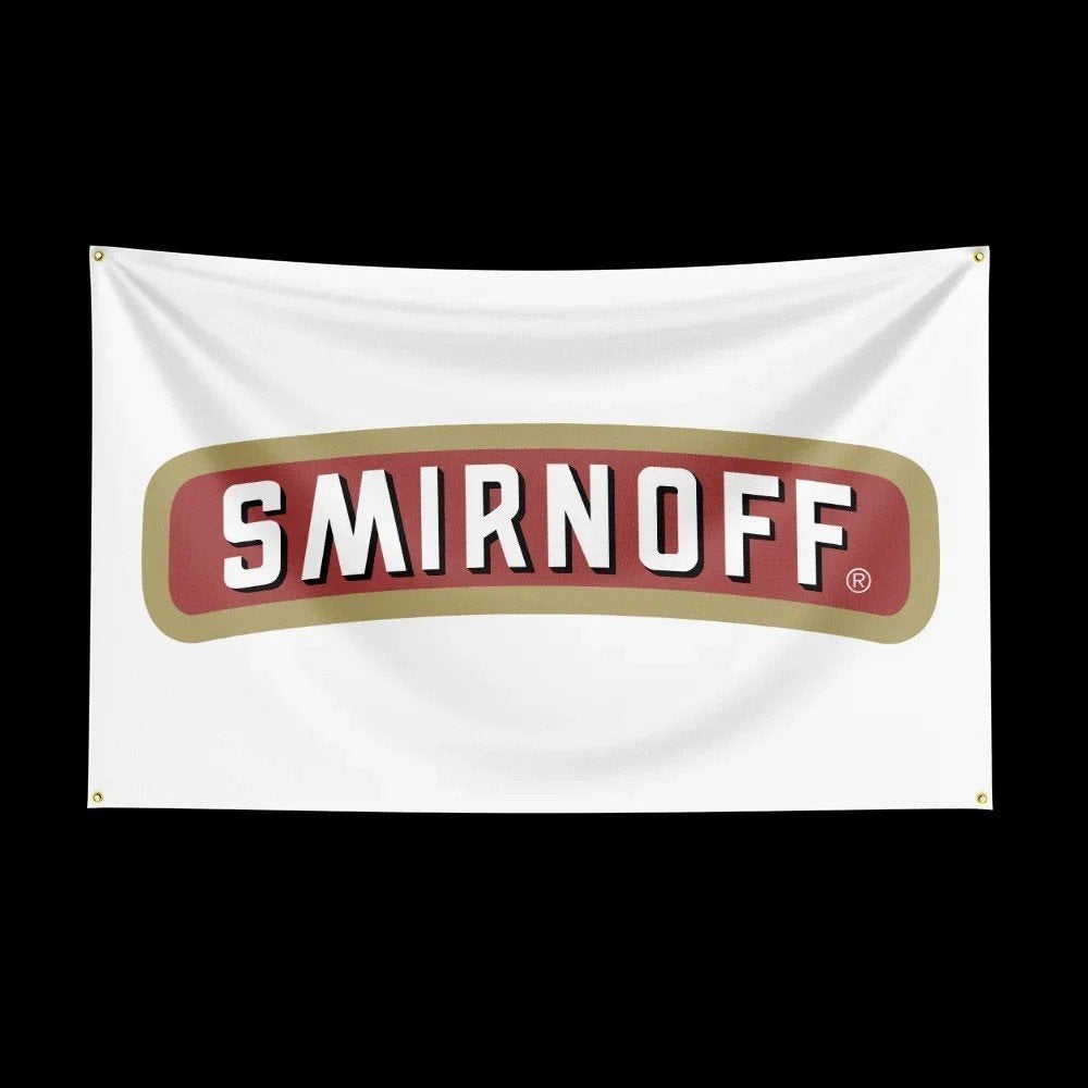 Grote vlaggen Smirnoff (150x90cm)
