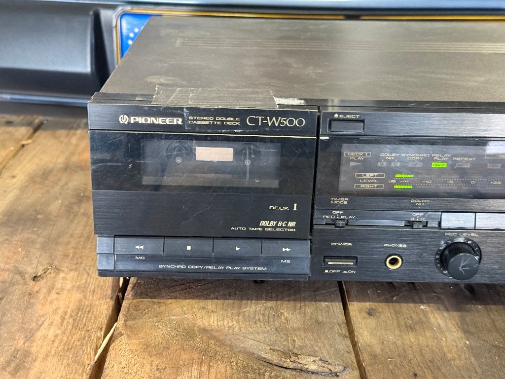 Sony versterker en pioneer dubbeldeck, Ophalen of Verzenden, Dubbel, Overige merken