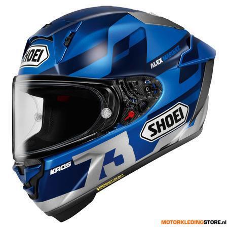 Shoei X-SPR Pro Alex Marquez 73 V3 Integraalhelm, Blauw, Ophalen of Verzenden, Nieuw met kaartje