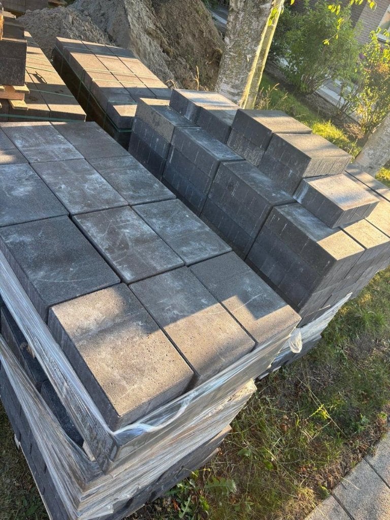 Bestrating 20x30x8 - Grijs betonklinkers 039903, Tuin en Terras, Tegels en Klinkers, Ophalen, Nieuw, Beton, Klinkers
