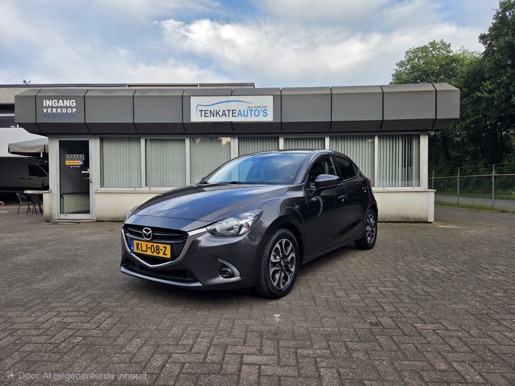 Mazda 2 1.5 Skyactiv-G GT-M Navigatie Cruise control PDC Lic, Voorwielaandrijving, Dealer onderhouden, Stof, Gebruikt