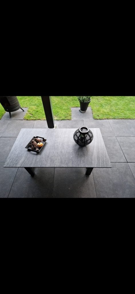 Loungeset tuin, Tuin en Terras, Ophalen, 5 zitplaatsen, Bank, Aluminium