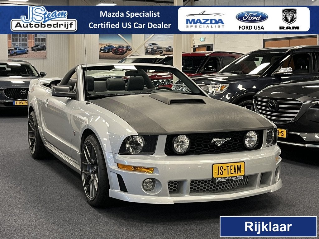 Ford Mustang Convertible 4.6i V8 GT 335PK Roush Limited Nr., Auto's, 12 maanden, Achterwielaandrijving, Gebruikt, Bedrijf