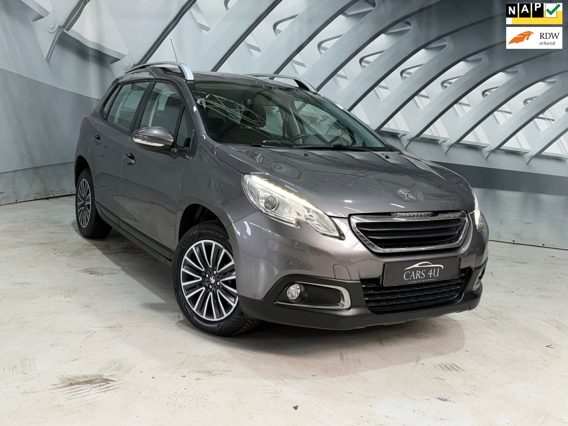 Peugeot 2008 1.6 VTi Active, Auto's, Voorwielaandrijving, Euro 5, Stof, Gebruikt