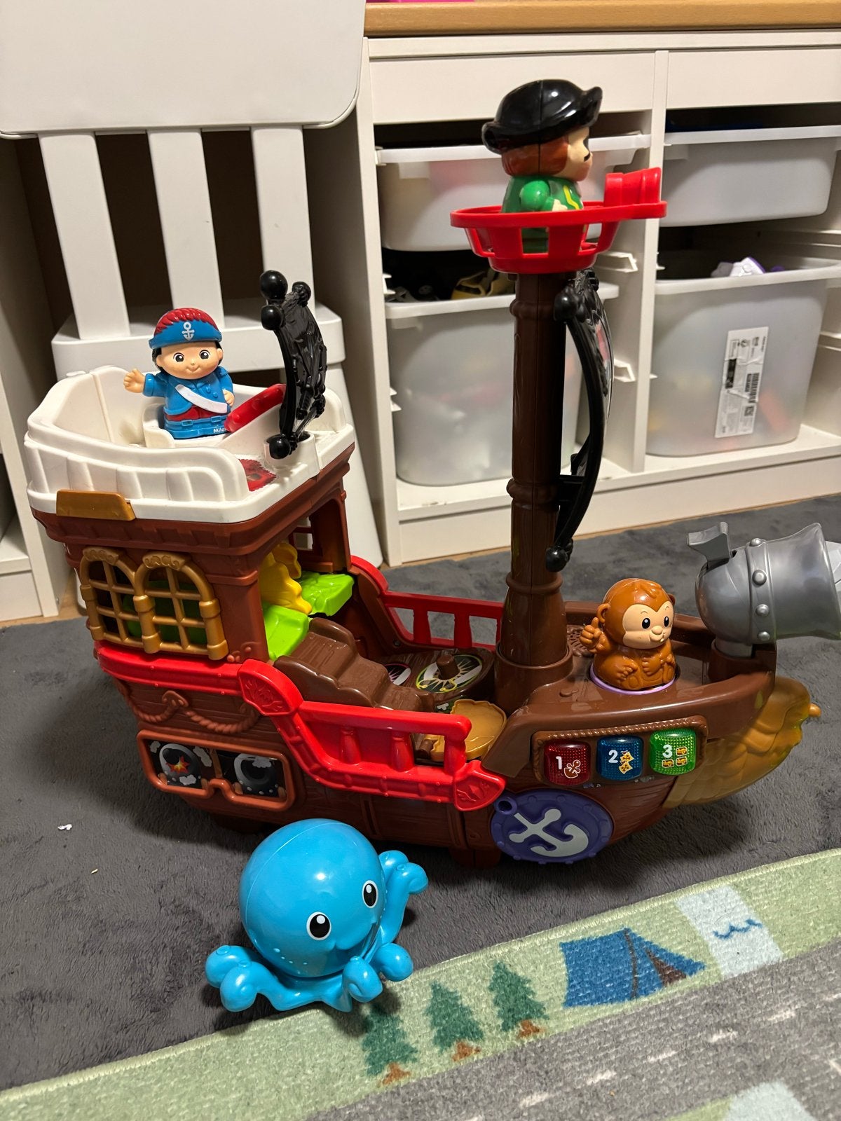 VTech Piratenschip Zo goed als nieuw, Ophalen, Zo goed als nieuw, Overige typen, Met geluid