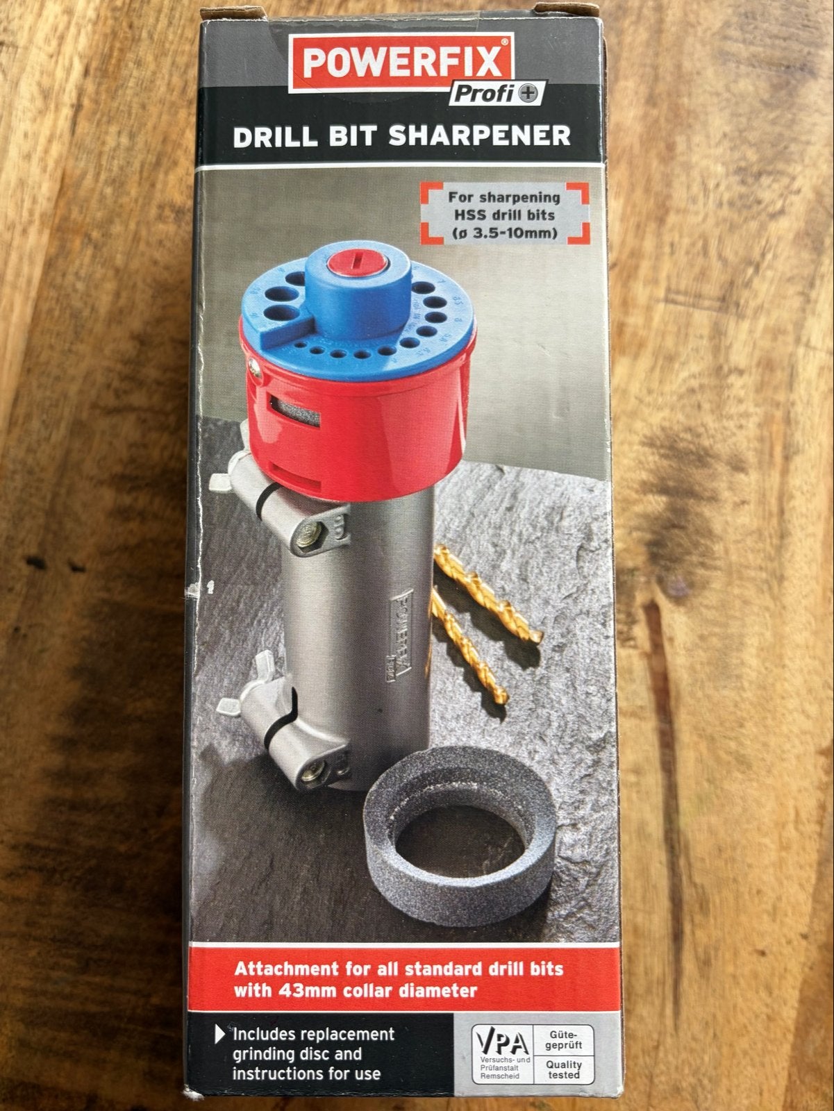 Powerfix Profi Boorslijper voor HSS boren (3.5-10mm), Ophalen, Nieuw, Overige typen, Overige merken