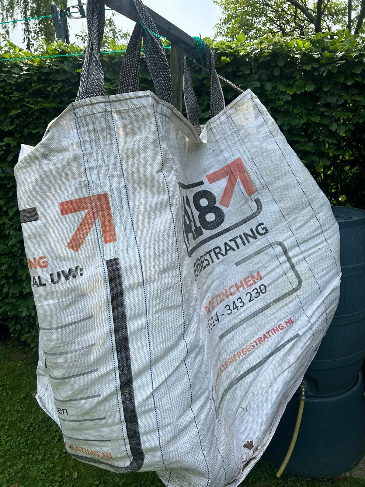 Gratis 1 big bag ophalen, Ophalen, Gebruikt