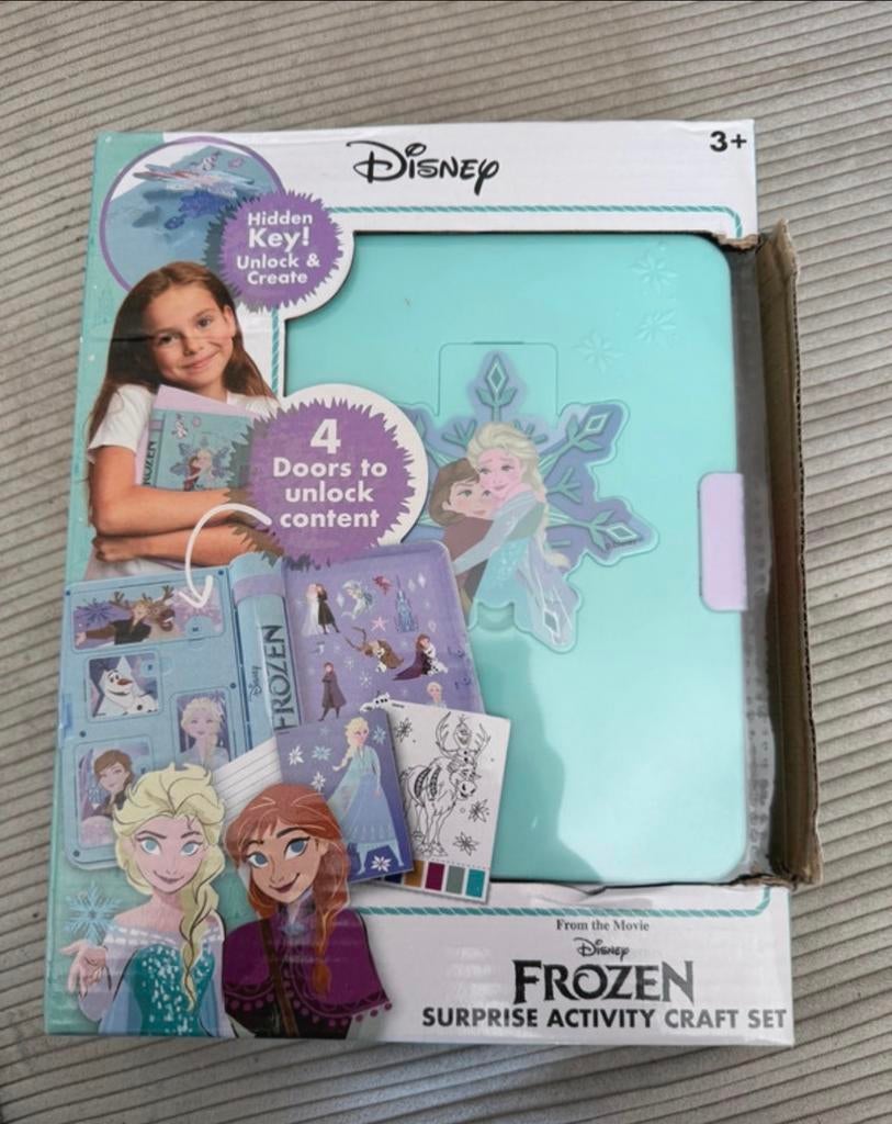 Frozen Elsa Knutselset in boekvormige doos, Kinderen en Baby's, Speelgoed | Educatief en Creatief, Ophalen of Verzenden, Nieuw