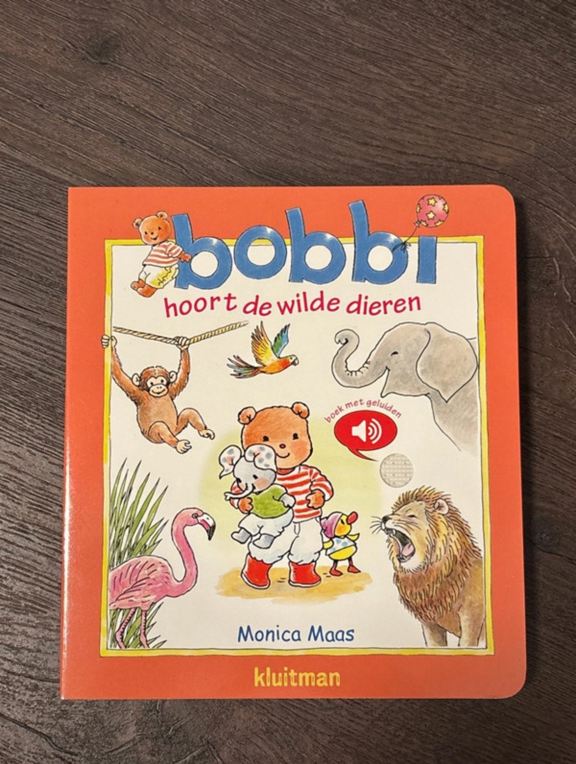 Bobbi hoort de wilde dieren - geluid boekjes, Ophalen of Verzenden, Nieuw