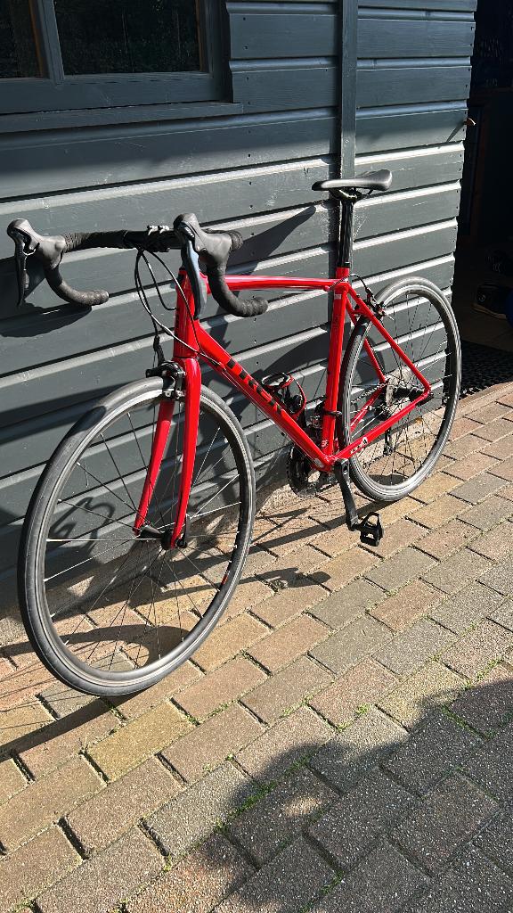 Trek Racefiets, Fietsen en Brommers, Fietsen | Racefietsen, Aluminium, Zo goed als nieuw, Meer dan 20 versnellingen, 53 tot 57 cm