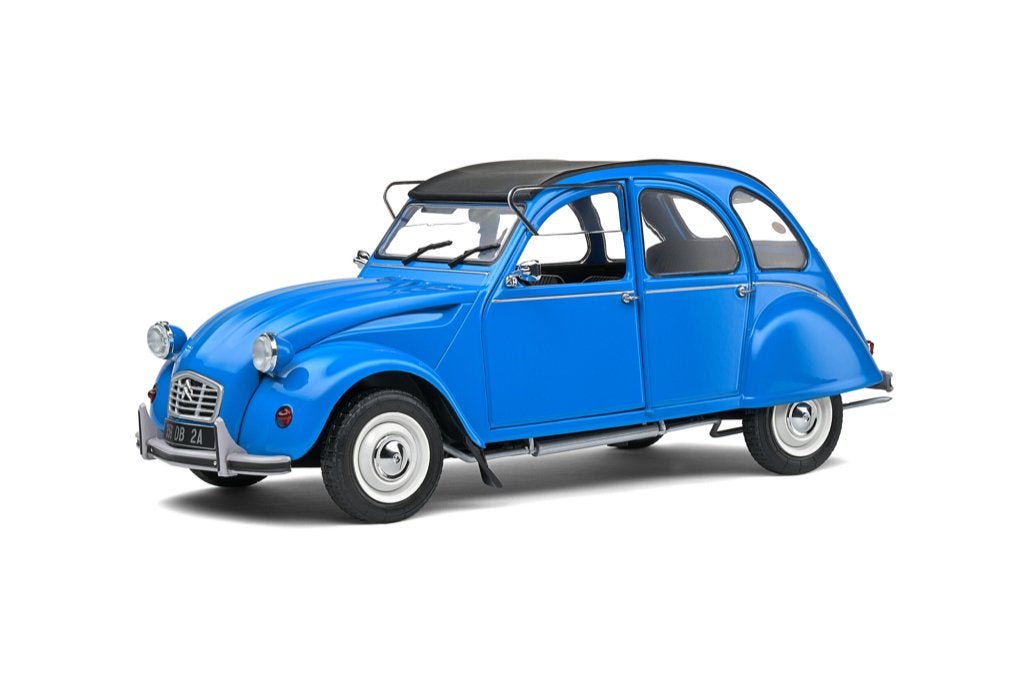 Citroen 2CV 6 Blauw Petrole Solido 1:18 (1:43), Ophalen of Verzenden, Nieuw, Auto, Solido