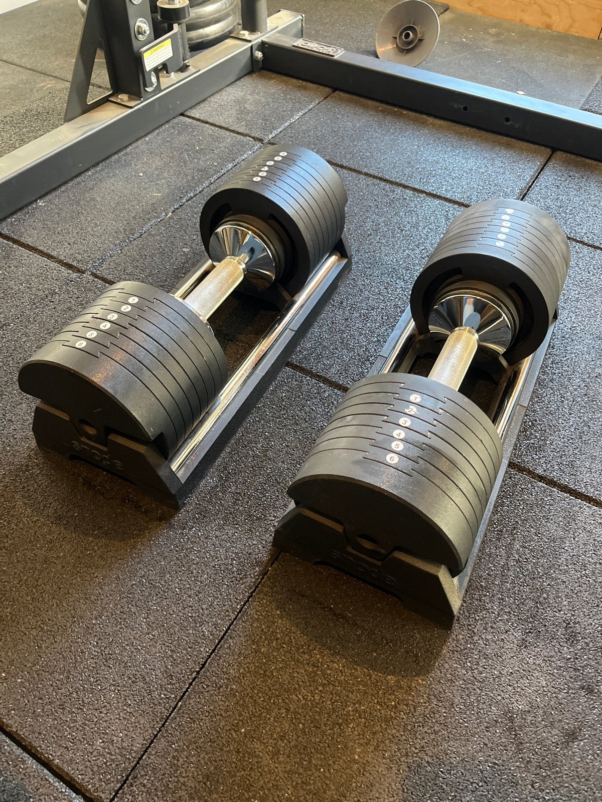Verstelbare Dumbbells Set  tot 40 kilo, Ophalen, Zo goed als nieuw, Armen, Dumbbell