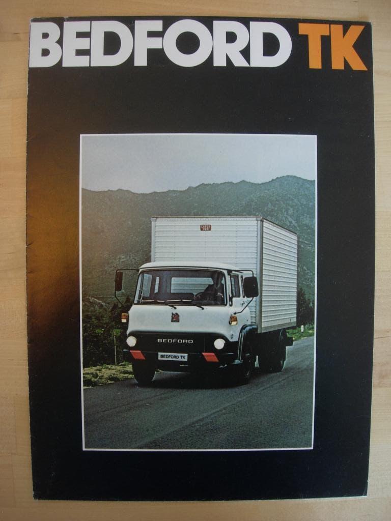 Bedford TK Brochure ca 1982, Bedford, Ophalen of Verzenden, Zo goed als nieuw, Overige merken
