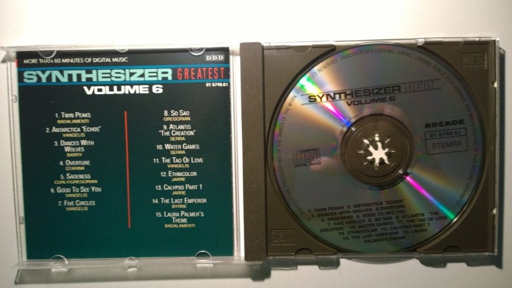 Synthesizer Greatest Volume 6, Ophalen of Verzenden, Zo goed als nieuw, Album