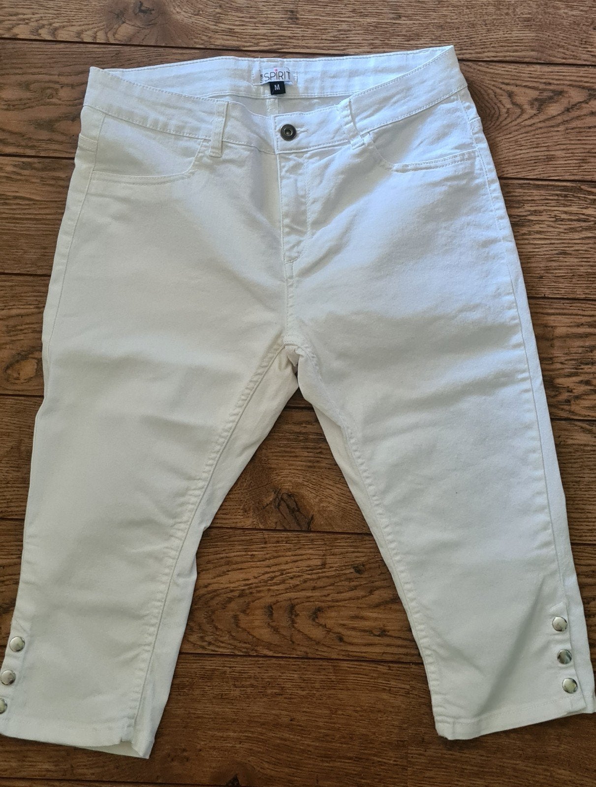 Capri wit nieuw m, Kleding | Dames, Ophalen of Verzenden, Nieuw, Wit, Driekwart