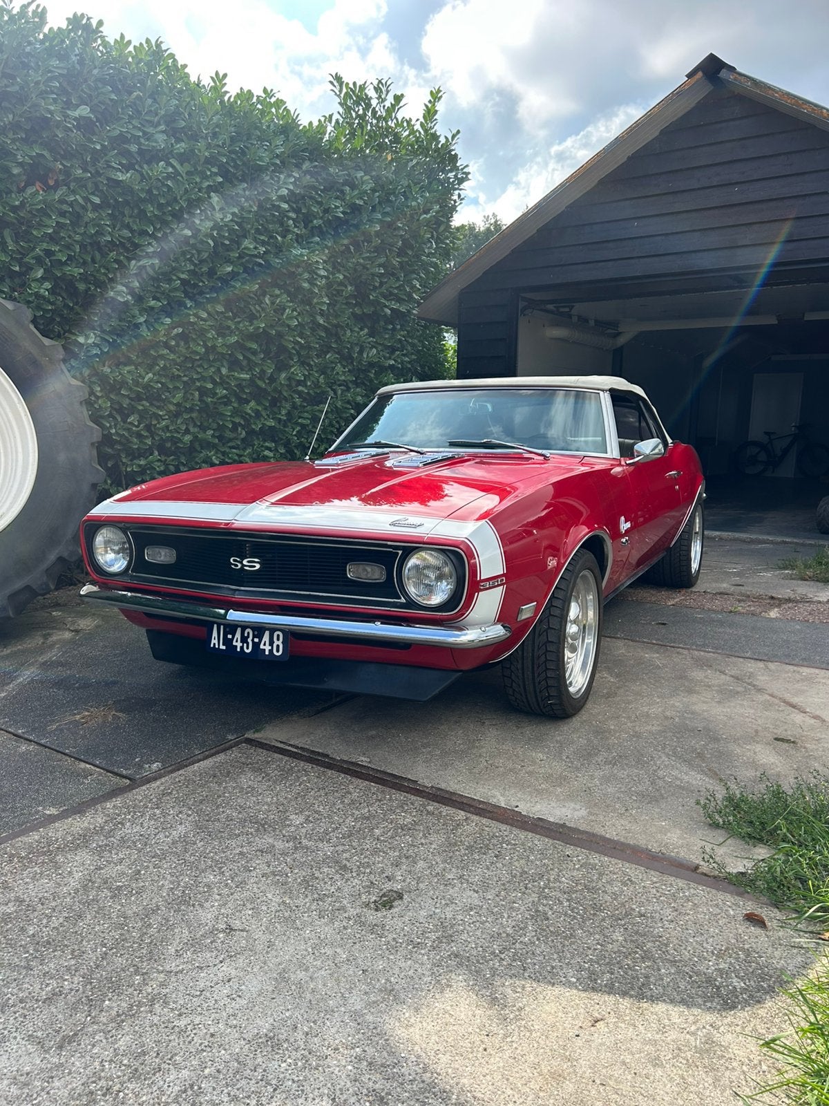 Chevrolet Camaro 5.7 SS AUT 1968 Rood, 5730 cc, Cabriolet, Particulier, Geïmporteerd