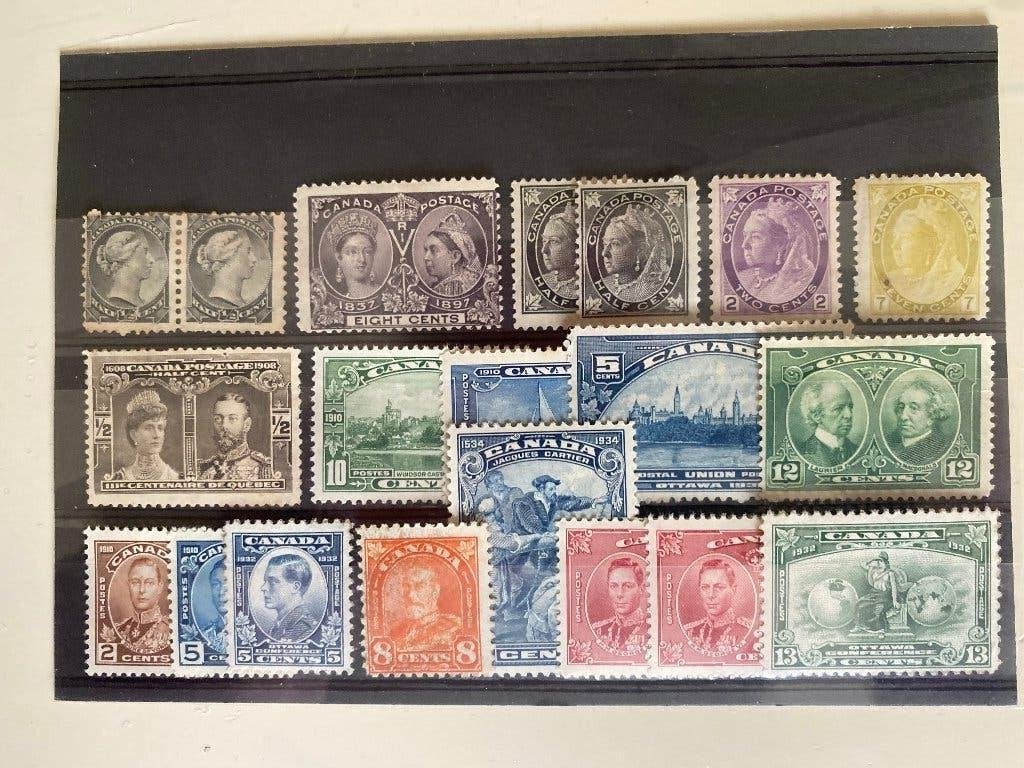 CANADA super kavel met heel veel beter klassiek materiaal, Postzegels en Munten, Postzegels | Volle albums en Verzamelingen, Verzenden