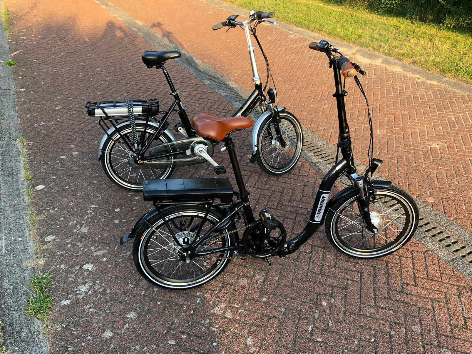 Elektrische vouwfietsen zgan, Fietsen en Brommers, Fietsen | Vouwfietsen, 20 inch of meer, Versnellingen, Zo goed als nieuw, Totaal opvouwbaar
