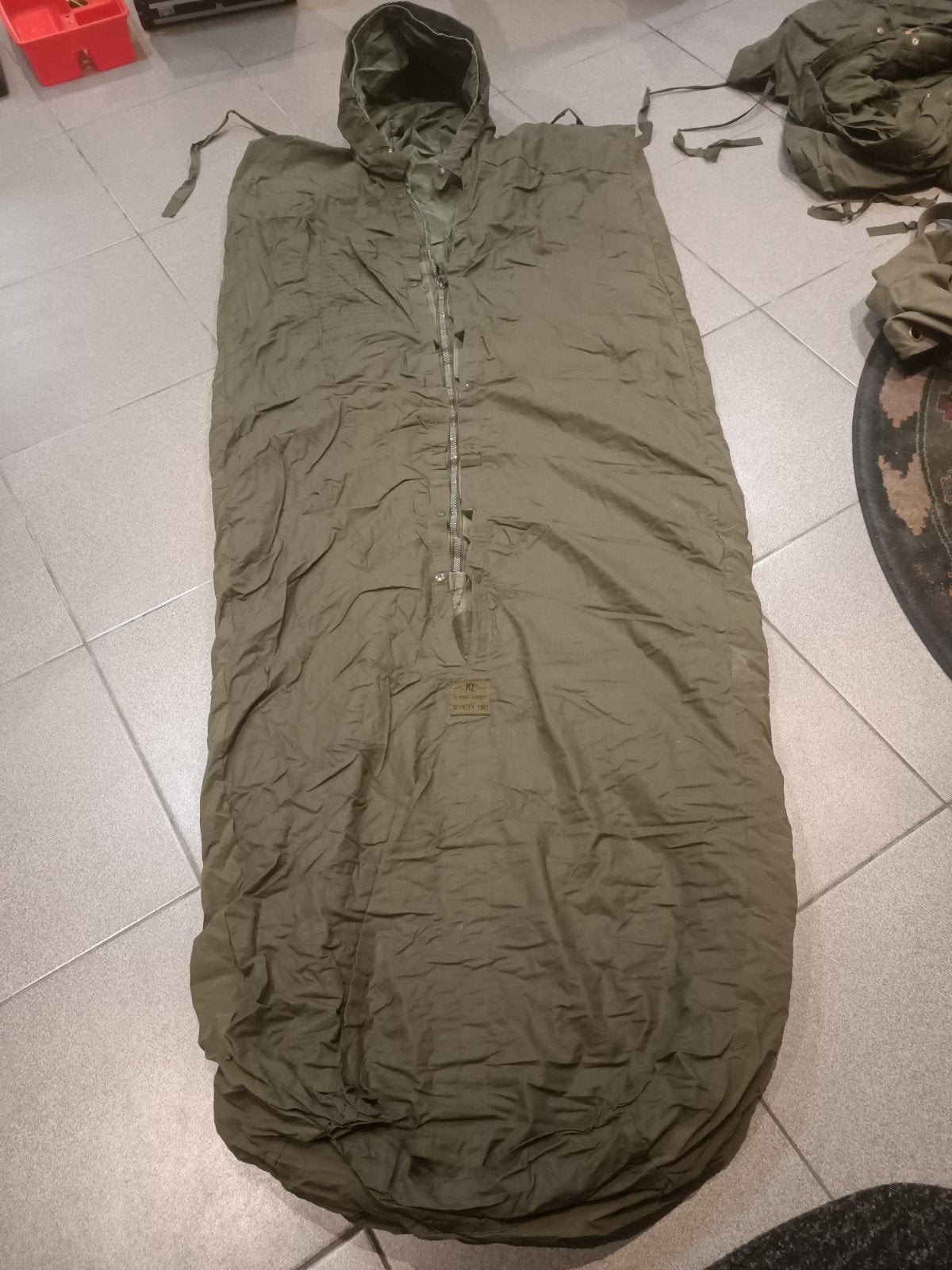 2x Originele Nederlandse Leger Slaapzak M58 Seyntex 1983, Ophalen, Gebruikt