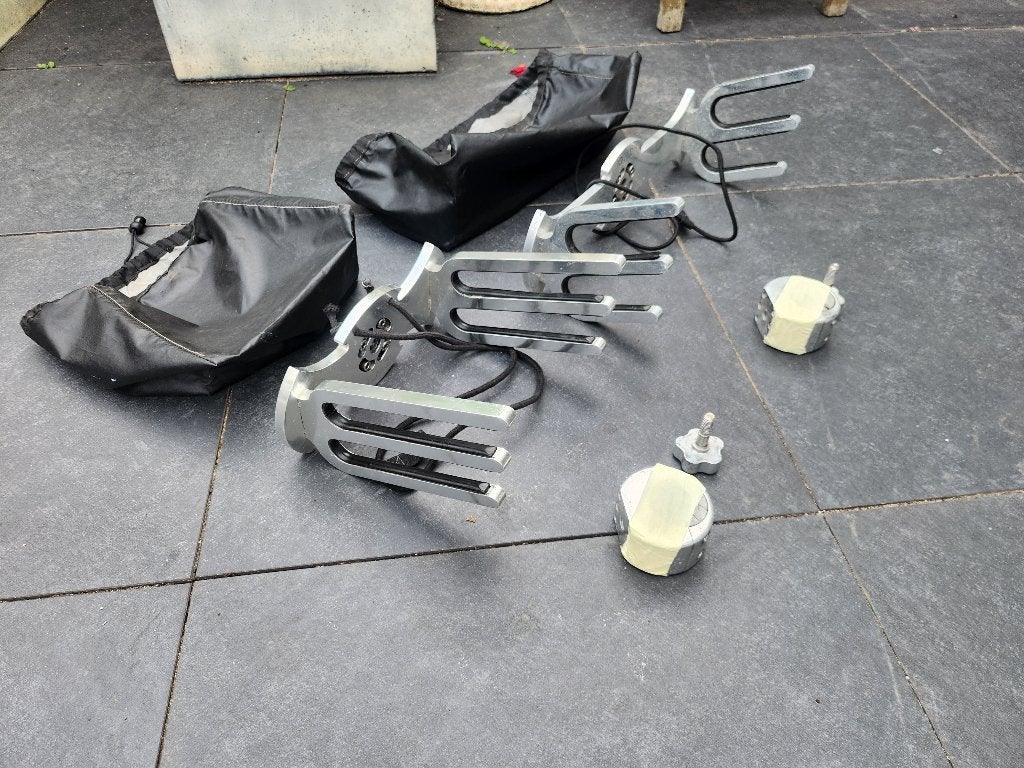 Originele Jobe aluminium racks 1 x wakeboard en 1 x waterski, Watersport en Boten, Waterski's, Ophalen, Gebruikt, Waterski's
