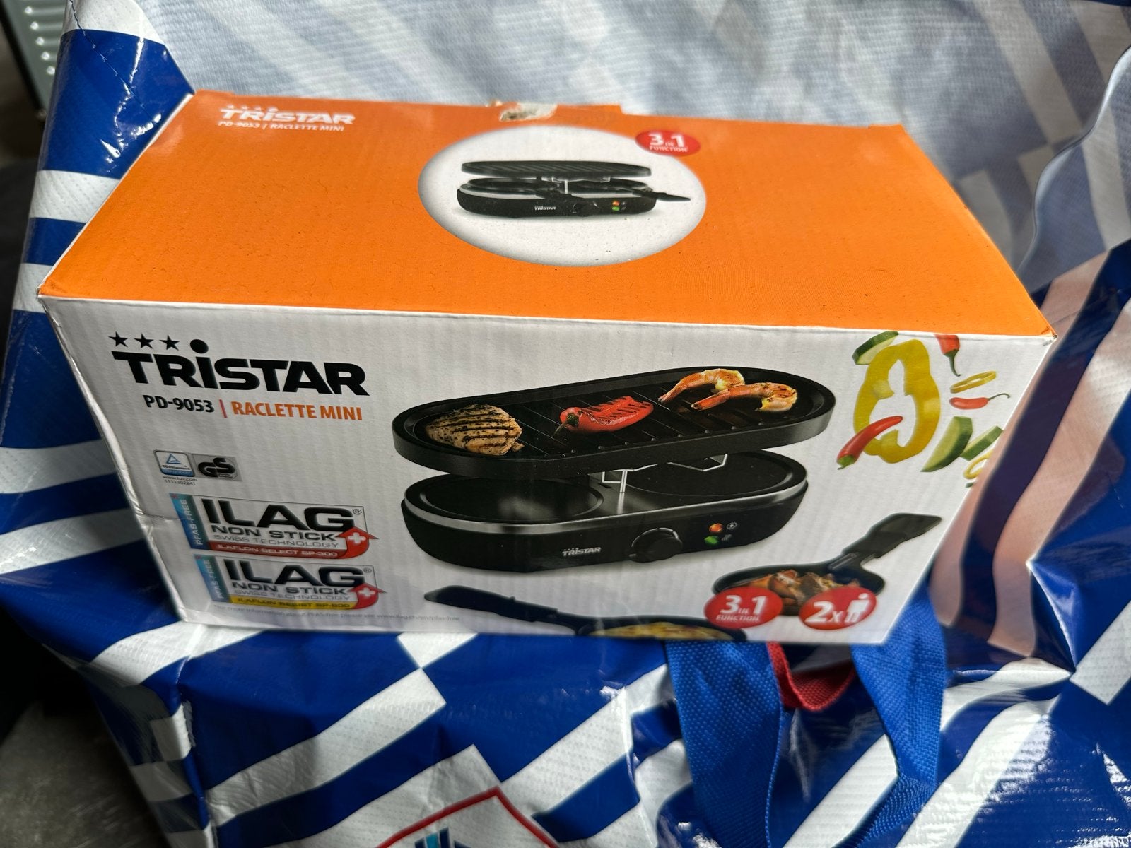 Tristar PD-9053 Raclette Mini - Nieuw in doos, Ophalen of Verzenden, Nieuw